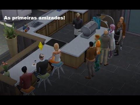 The Sims 4 | Ep. 2 - Habilidade de Culinária 👨‍🍳 e Primeiras Amizades 👩👦
