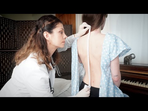 ASMR Real Person Head to Toe Assessment (Back, Scalp, Face Exam) Soft Spoken Roleplay for SLEEP