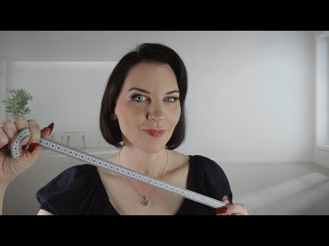 Measuring You ASMR (detailed measurements of your face, neck and shoulders)
