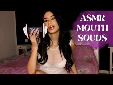 ASMR ASMR SUPER RELAXING MOUTH SOUNDS - UNINTELLIGIBLE - HAND MOVEMENTS