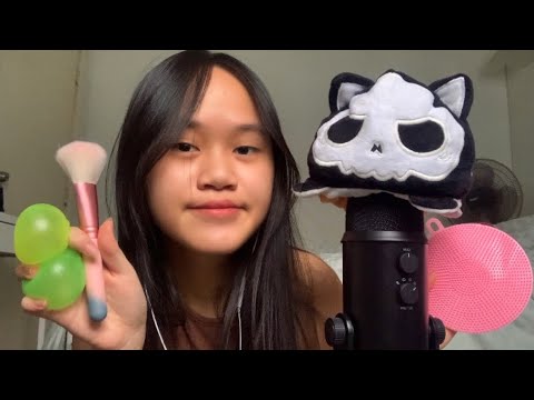 ASMR DOING MY TOP 10 MOST FAVOURITE TRIGGERS