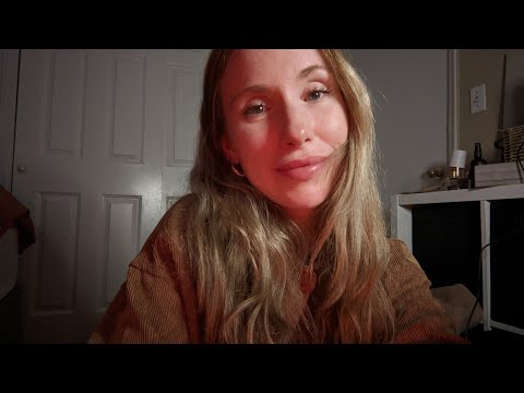 ASMR 🌿 gum chewing, whisper ramble (with brushing and bubbles 🫧)