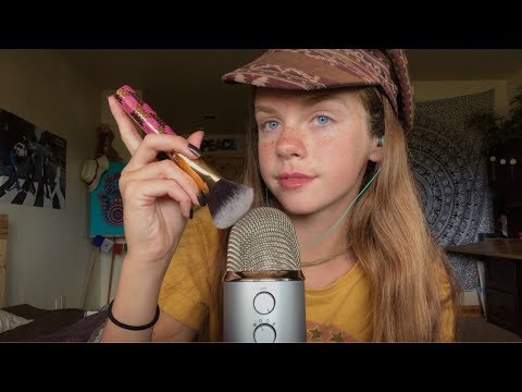 ASMR Brushing the Microphone