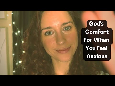 God's Comfort For When You Feel Anxious 🕊(W/ Hand Movements) Christian ASMR✝️