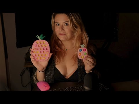 ASMR | A Very Important ASMR Test (typing, tapping, low talking, fidget toys)