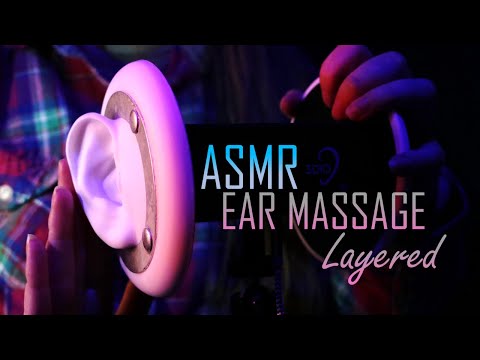 ASMR Layered EAR MASSAGE 👂 For INTENSE Tingles 👂 (No Talking)