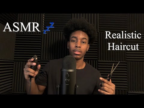 [ASMR] Chill barbershop// haircut roleplay