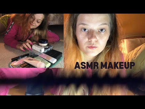 ASMR makeup sounds - tapping ( MY LONGEST ASMR VIDEO ! )