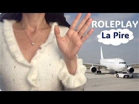 ASMR ROLEPLAY LA PIRE * Tour de contrôle aéroport