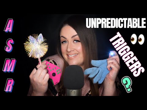 ASMR Unpredictable Tingly Triggers for Relaxing 💤😌