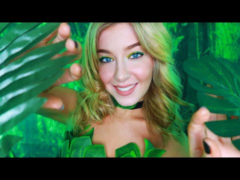 ASMR JUNGLE BABE RESCUES YOU! | Relaxing Caring For You Roleplay