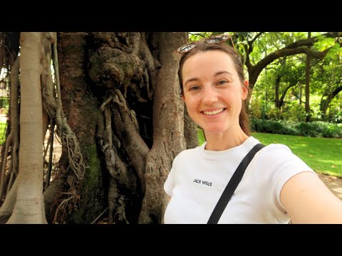 Relaxing ASMR Walk With Me | Outdoor Nature & Wildlife Sounds (Royal Botanical Gardens Brisbane)🌿🍂