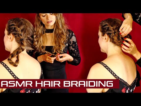 ASMR 💕 Gorgeous Relaxing Hair Brushing & Braiding 😴 Can you Feel the Tingles? ⚡