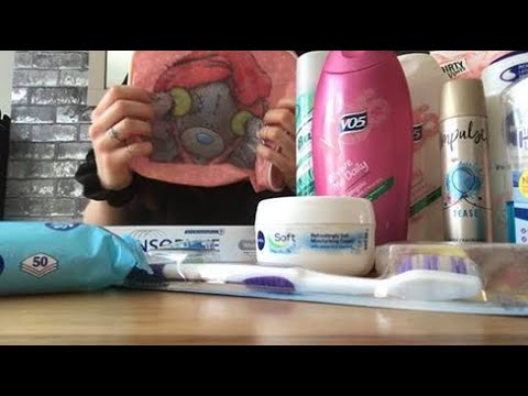 ASMR Tapping on bathroom items (No talking)