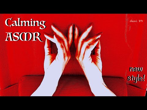 🎧So Calming and Relaxing ASMR ✣ NAIL-SCRATCHING & Visual ASMR ❖ 😴 ear-to-ear 3D sound ✦RED THEME❤️