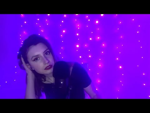 ASMR | Trying mouth sounds and inaudible whispering for the first time