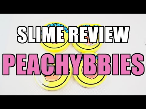 ASMR SLIME REVIEW - PeachyBBies
