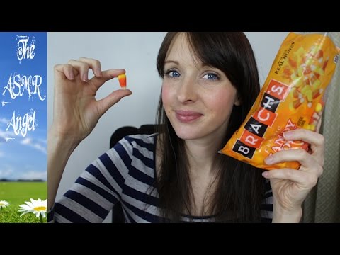 ASMR Soft Spoken Unboxing & Eating Candy & Nuts from the USA