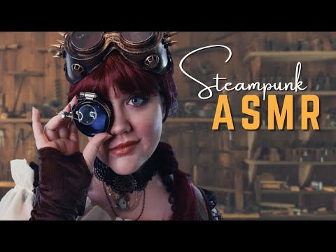 Steampunk ASMR | Inspecting Your Goggles and Armor (Fixing You, Invisible Triggers)
