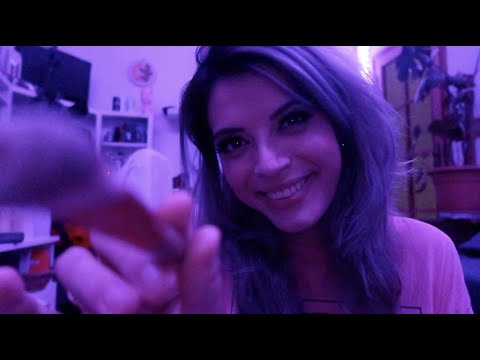 ASMR | LOFI Pampering Session (Super Chill Vibes ✨) Gum Chewing & Thunderstorm