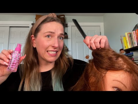ASMR BFF Checks Your Hair for Lice 🦟 (She Gave Them To You 🫣)