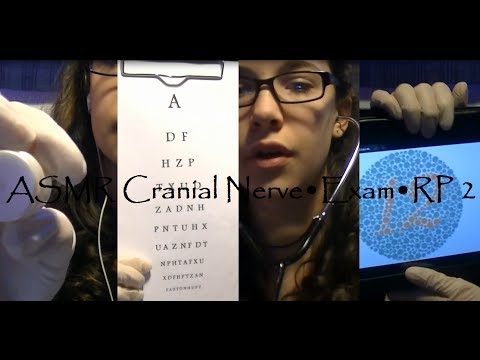 ♥ ASMR ♥ Cranial Nerve Exam • Roleplay • 3
