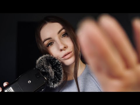 Soothing ASMR: Soft Face Touches, Hand Movements & Calming Mouth Sounds
