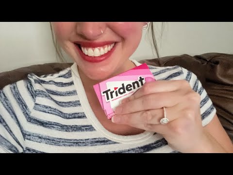 ASMR - Gum Chewing Whisper Ramble - Future Q&A Video, Mother’s Day, Summer, etc.