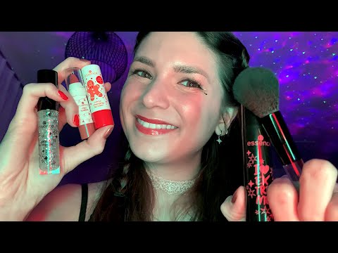 ASMR Beauty Makeover - Essence Cosmetics Only - Personal Attention, German/Deutsch Makeup Roleplay