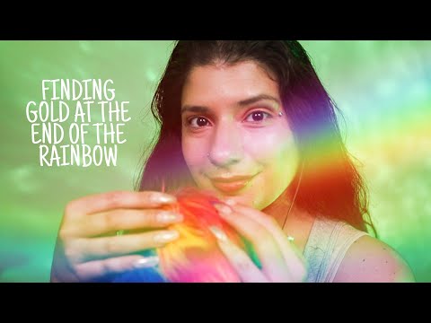 ASMR - FINDING GOLD AT THE END OF THE RAINBOW 🌈 | Mic Scratching & inaudible whispering