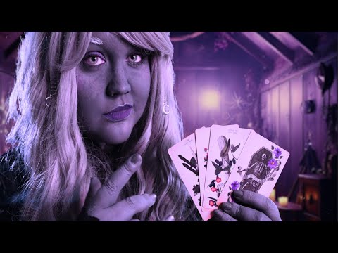 ASMR Mystical Tarot Card Reading from a Drow Elf (Magical Samhain Ritual) Soft-Spoken Roleplay