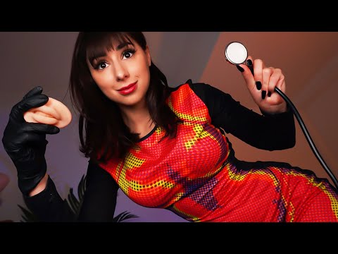 ASMR very inappropriate doctor exam EVERYTHING IS WRONG! 👄 medical exam, ear, eye, cranial nerve