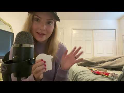 ASMR etsy haul! (tapping and scratching)