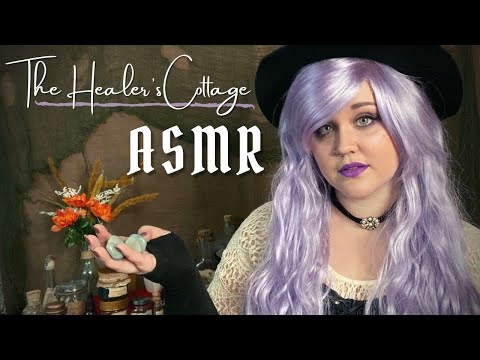 ASMR | Blessing Worry Stones | The Healer's Cottage | Ritual Blessing, Stress & Anxiety Relief