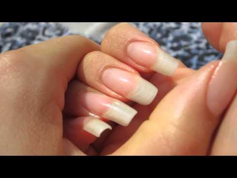 MY LONG NATURAL NAILS - dani 89 (video 43)