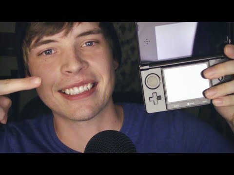 ASMR Nintendo 3DS (tapping, clicking, whispering)