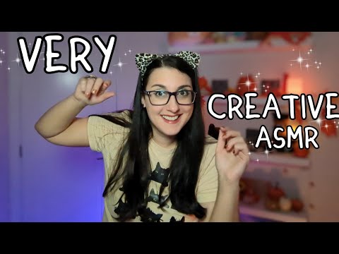 ASMR with A LOT OF Creativity