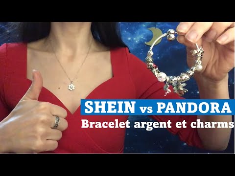 ASMR * SHEIN vs PANDORA * unboxing bracelets et charms