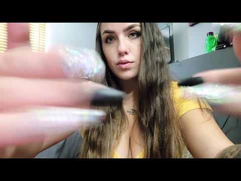 ASMR- Tapping + Scratching On & Below The Camera!!