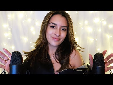 ASMR Camera Brushing, Personal Attention, Crackling Candle (°◡°♡)