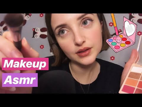 ASMR -  Best Inaudible Whispering Doing Your Makeup, Super Tingles