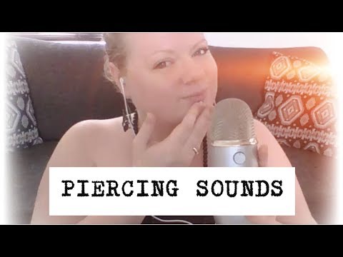 ASMR Piercing Play Sounds - Mouth sounds [No Talking]