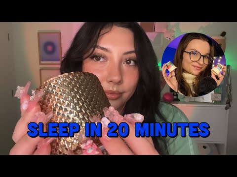 ASMR 20 triggers in 20 minutes for DEEP SLEEP 😴 and HEAD TINGLES 🧠✨🫶 with @PralieneASMR