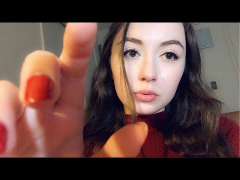 ASMR slightly inaudible whispers and mouth sounds (trigger words and mouth sounds)