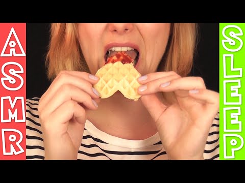 ASMR Waffle Eating | Great Munch Sounds | ASMR Sleep