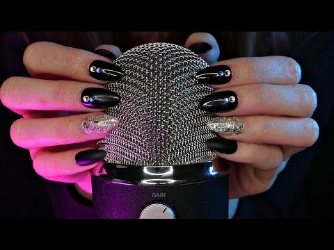 ASMR Mic Scratching Only | Blue Yeti | Fast and Slow | No Talking