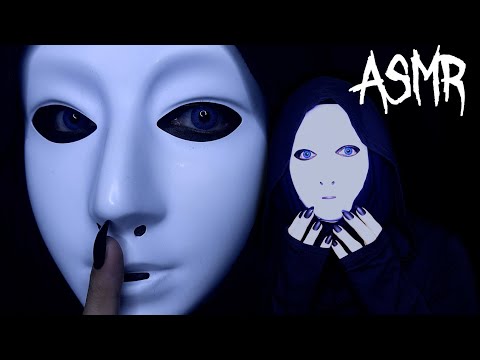 Halloween ASMR 👻 Mask Roleplay 🎃 tapping/whispering ~ request