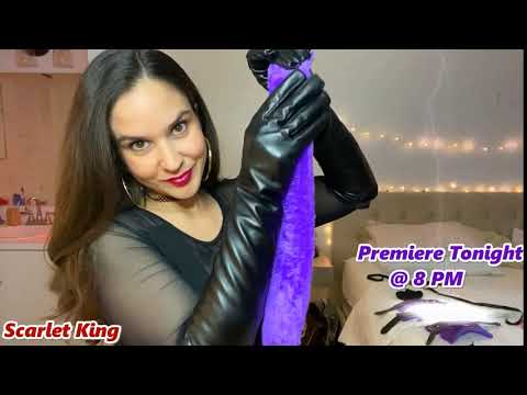 ASMR Mistress Scarlet's Leather Dungeon
