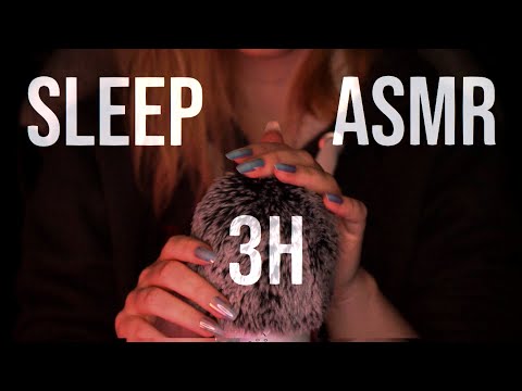 3H ASMR for Deep Sleep - fluffy ocean sounds, no talking