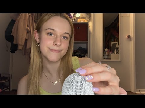 ASMR Random Trigger Assortment (mouth sounds, tapping, mic brushing, and more!) 💕